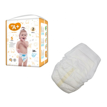 Super Dry Ultra-dry Cheap Breathable Disposable Baby Nappies Baby Diapers